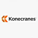 logo for crane company, name konecranes, symbolise material flows management, digital, connectivity