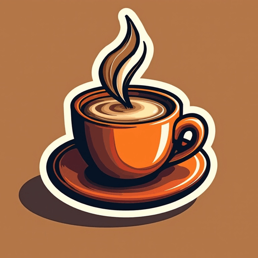 Coffee Sticker