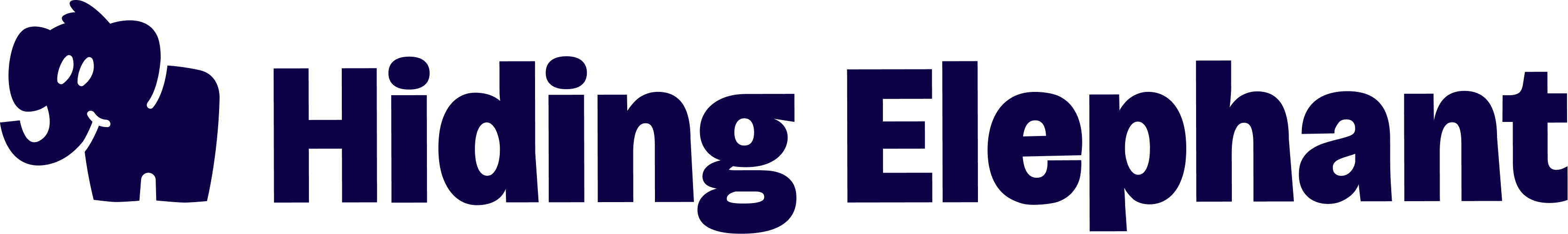 Single-line wordmark (dark blue)